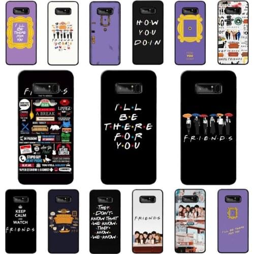 YNDFCNB Central Perk Coffee friends tv show how you doin Phone Case for Samsung Note 5 7 8 9 10 20 pro plus lite ultra A21 12 02