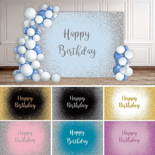 NeoBack Glitter Gold Birthday Party Decoration Photography Customize Background Photocall Boda Wedding Bridal Shower Backdrop