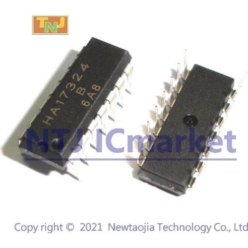 10 PCS HA17324B DIP-14 HA17324 B HA17324 Operational Amplifier