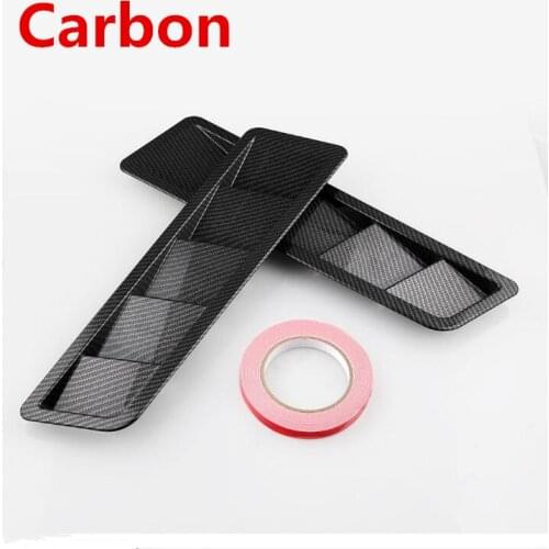 2PCS Car Air intake Scoop Bonnet Hood Vent Louver for Jaguar XF XJS XK S-TYPE X-TYPE XJ8 XJL XJ6 XKR XK8 X320 X308 car styling