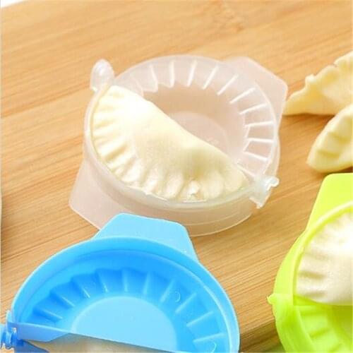 2PCS DIY PP Dumplings Tool Top Device Easy Dumpling Mold Clips Cheap Baking Pastry Kitchen Accessories