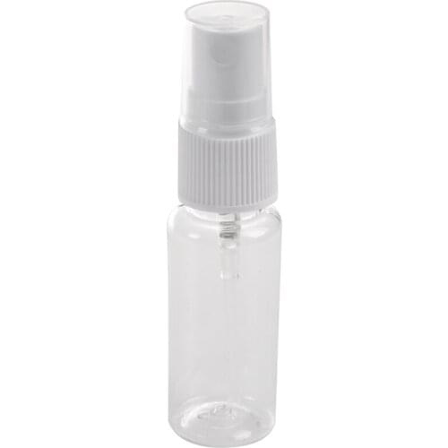 20 Packs of Clear Plastic Fine Mist Spray Bottle,20Ml,For Essential Oils, Travel, Perfumes and More