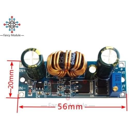3A 30W automatic step-up and step-down power supply module Buck boost module High power Adjustable voltage Regulated power