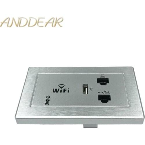 ANDDEAR white Wall AP high quality hotel room Wi-Fi cover mini wall mount AP router access point can pick up the phone line