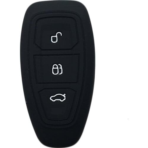 Funda Llave Key Case For Ford Focus Mondeo C-max C Max S-max Mk3 Kuga 2 Mk4 Silicone Car Key Cover Focus 3 Accessories