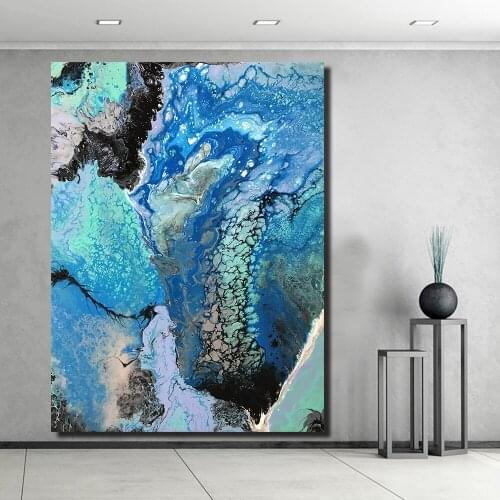DDWW Abstract ART Painting Landscape Prints Picture Office Decoration Oil Painting Modern Canvas Paintings Wall Art Frameless