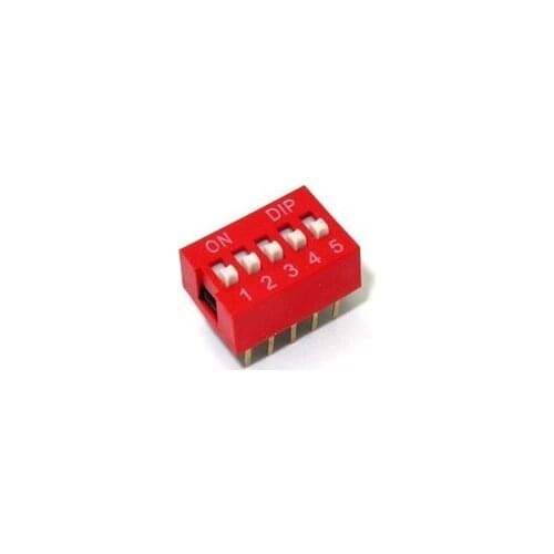 DIP switch 5 way 2.54mm,DIP Switches 5P