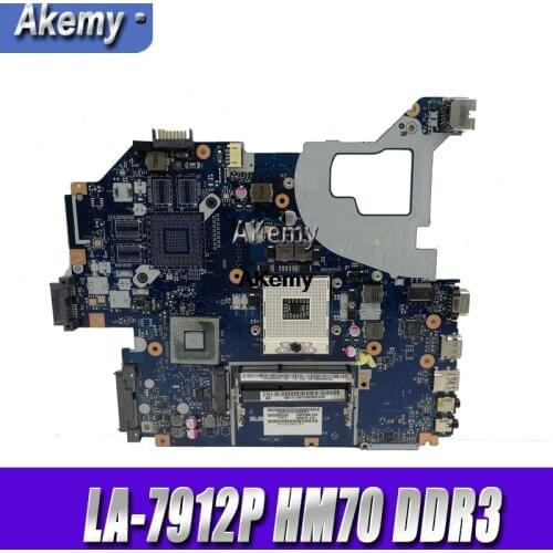 For Acer aspire V3-571G E1-571G Laptop Motherboard NBC1F11001 Q5WVH LA-7912P SJTNV HM70 DDR3
