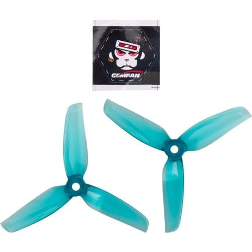 4Pair 8PCS Gemfan Flash 5144 5.1x4.4x3 3-blade 5 Inch PC Propeller CW CCW RC Drone FPV Racing Brushless Motor