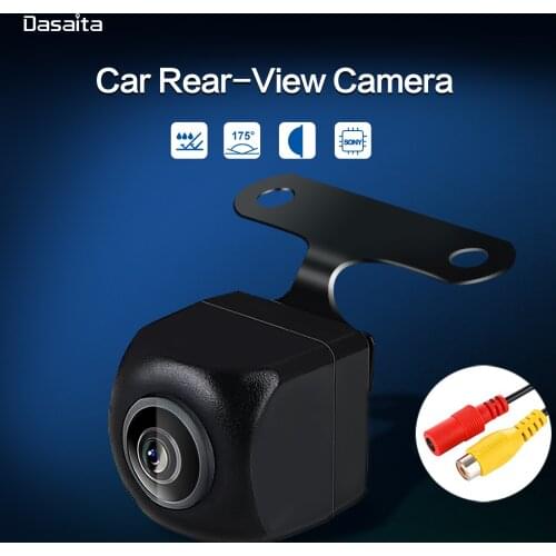 Dasaita AHD 1080P Night Vision Car Fisheye Monitor Rear View Camera with Vehicle Parking Assiantance 170 Wide Camera Universal