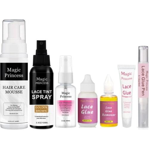 Lace Wig Glue Strong Hold Hair Replacement Adhesive Lace Wig Adhesive 1.3OZ Hair Lace Front Wig Glue Waterproof Wig Bonding Glue