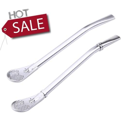 Washable Drinking Straw Filter Handmade Yerba Mate Stainless Steel Tea Bombilla Gourd Practical Drinks Tools Bar Accessories New