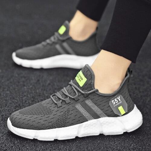 Comfort Men Shoes Casual Soft Elastic Sole Sneakers Size 39-46 Breathable knit Sock Shoes Whit Black Fashion Male Footwear