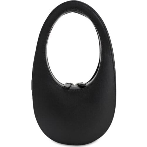 2021 new minimalist personalized hollowed out bag cowhide goose egg oval three-dimensional snake pattern Handbag