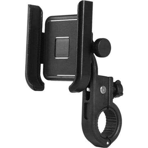 NEW Universal Motorcycle Bike Mobile Phone Holder Aluminum Bicycle Riding Bracket GPS Mount Handlebar Side Mirror Stand