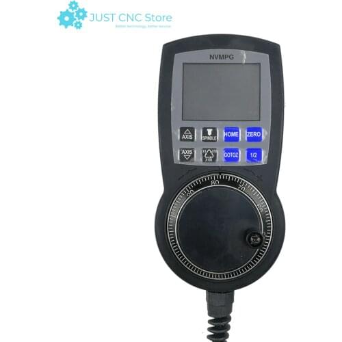 NVMPG CNC 6 Axis MPG Manual Pulse Generator with Handwheel & LCD Mach3 (Only use our company, V2 version NVUM, NVEM