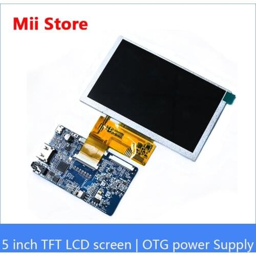 Orange Pi 5 inch TFT LCD Screen for H3 chip Orange Pi Boards, Support OTG power supply
