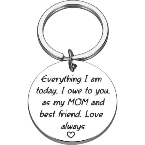 Mom Birthday Appreciation Gifts for Mom from Daughter Son Everything I am Today I Owe to You Mom Wedding Valentines Gifts