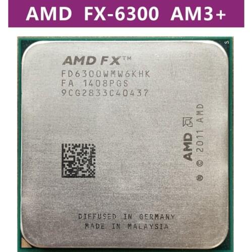 AMD FX6300 3.5GHz Socket AM3+ FX-Series SIX-Core CPU Processor FX 6300 FD6300WMW6KHK 95W