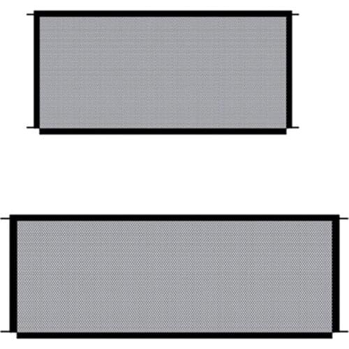 Retractable Pet Isolation Net Pet Gate for stairs and Doorways Indoor and Outdoor Foldable Safety Gate Punch-free Fence