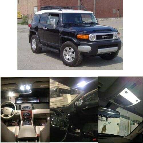 Interior Led lights For 2007 Toyota Corolla FJ Cruiser Matrix Sienna Tacoma