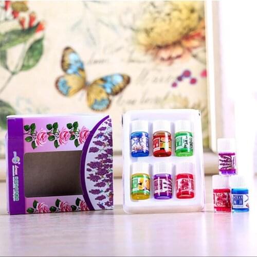 100% Pure Essential Oils 3 ml Variety Fragrance Spa Bath Massage essential Oil 6 Pcs