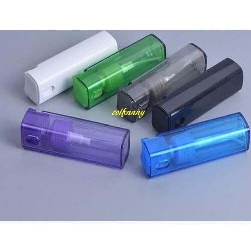 1000pcs/lot 12ml Square Perfume Bottle Drawer Spray Bottles sample empty containers atomizer Mini refillable bottles