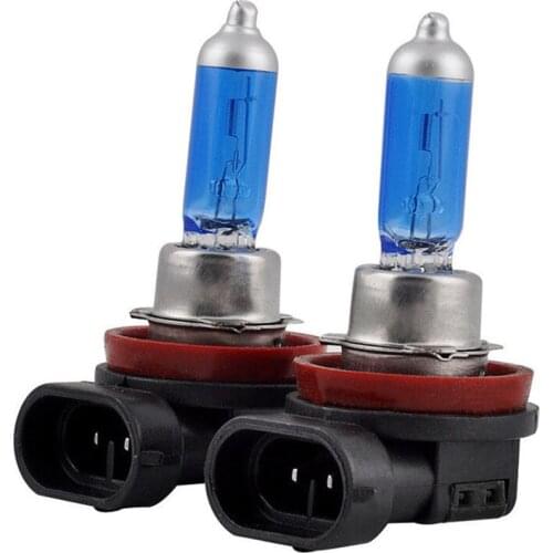 2pcs/lot H11 12V 6000K Car Lamp Light Lamp 55W Head Light Bulb White Light Car Styling