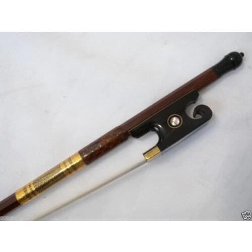 4/4 New Black Ox horn Violin Bow Nice Control #2