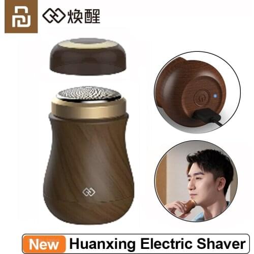 Youpin Huanxing Electric Shaver S50 Type-c Rechargeable Mini Single-blade Razor Washable Wet Dry Man Shaver Beard Trimmer