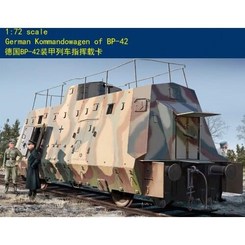 HOBBY BOSS 82924 1/72 German Kommandowagen of BP-42 Plastic Model Armor Kit