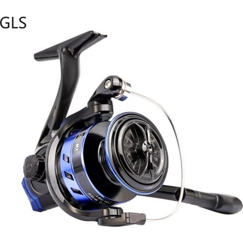 GLS Brand AB 2000-7000 Series Max Drag 4kg-8kg Fishing Coil 5.2:1/4.7:1 Aluminum Alloy Spool Saltwater Spinning Wheel