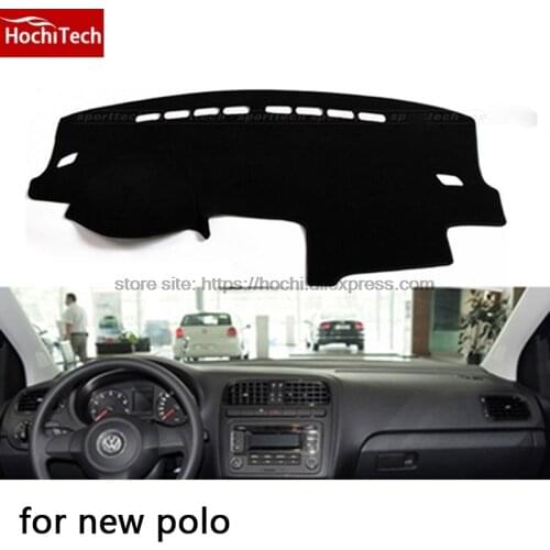 HochiTech for Volkswagen Polo dashboard mat Protective pad Shade Cushion Photophobism Pad car styling accessories