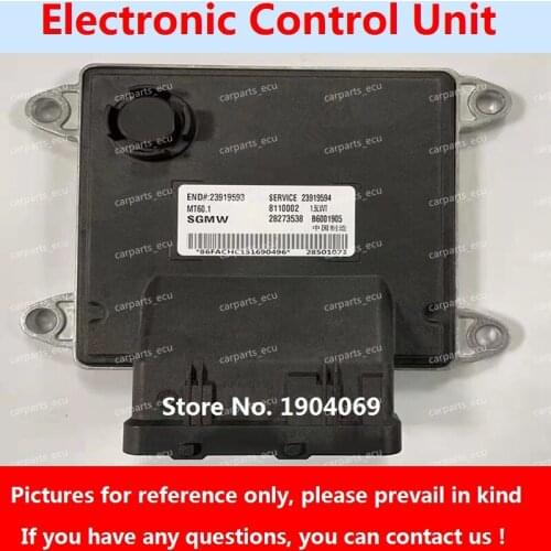 Engine Computer Board B6001905 28273538 23919593 23919594 MT60 ECU For Wuling Baojun Car