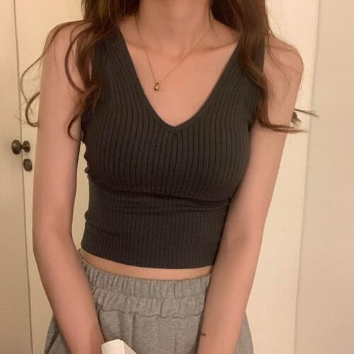 Missoov Women's Cropped Tank Tops