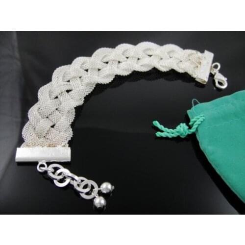 Fashion jewelry, S925 Silver color Jewelry Bracelets&bracelet, jewelry,Brand New B112