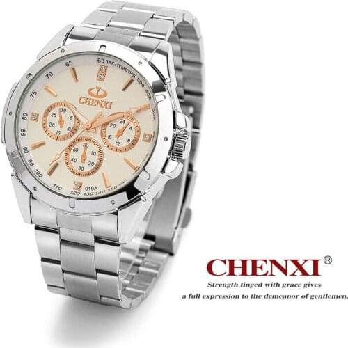 Mens Womens Couple Wrist Watch Quartz Hours Business Fashion Dress Chain watch Lovers Girl Boy Christmas Birthday Gift