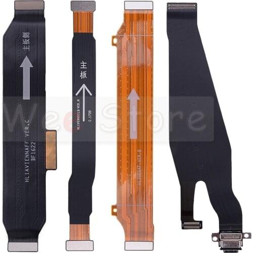 Dock Motherboard Board Main Big FPC Connector Flex Cable For Huawei P8 P9 P10 P20 P30 Lite Pro Plus Original