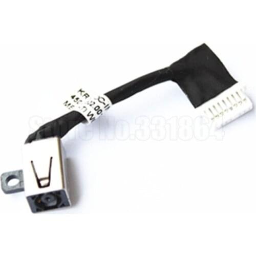 AC DC Power Jack Cable Socket For DELL Inspiron 7370 I7370 7373 I7373