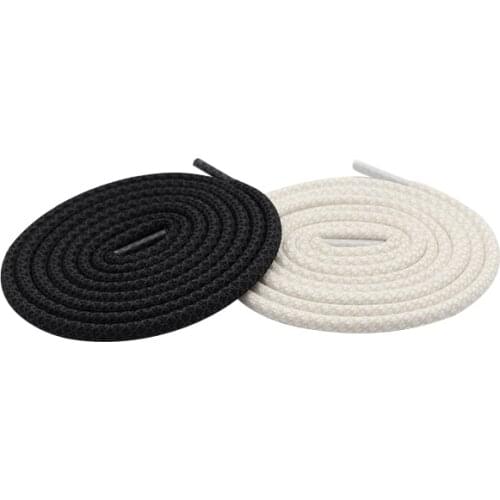 Coolstring Shoe Accessories 4.7MM Black White Reflective Glowing 120CM Polyester Shoe Ropes Strong Lacet Drop Shipping Sznurówki