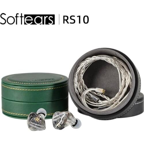 Softears RS10 Earbuds 10BA IEM Reference Sound Series In-Ear Monitor Earphone
