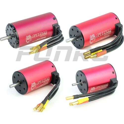 Surpass Hobby Waterproof Brushless Motor 3650 3660 3674 4076 RC Car Motor for 1/8 1/10 2S 3S RC Car Drift Racing Off-Road