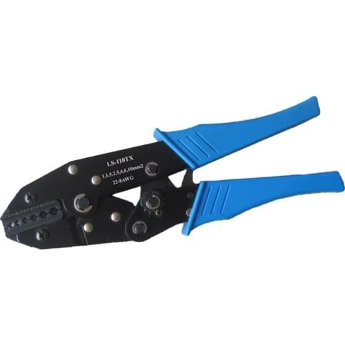 High quality Crimping hand tools LS-110TX for non-insulated cable lugs 1-10mm2 crimper pliers wholesale