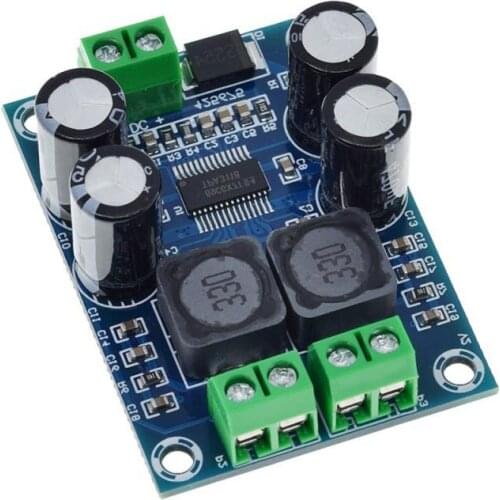 1PCS DC 12V-24V TPA3118 60W Mono Digital Audio Power Amplifier Board Amp Module For Home Theater Speakers