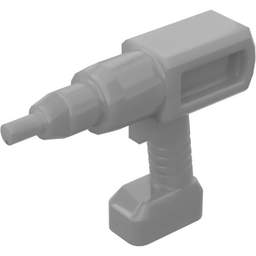 MOC Bricks 604549 Large Electric Drill To Be Processed for Building Blocks Parts DIY Construction Christmas Gift Toys