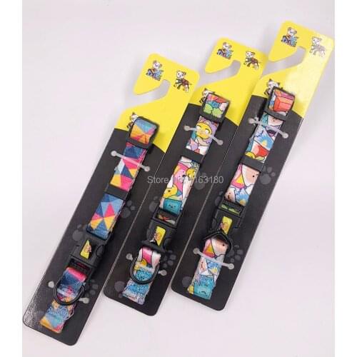 120 pcs/lot Popular Cute Puppy Necklace Collar Dog Collars Lovely Pet Supplies Pets Collar Cat Adjustable Pet Product