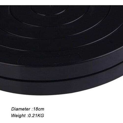 18cm Plastic Turntable Pottery Clay Sculpture Tools 360 Flexible Rotation SCIE999