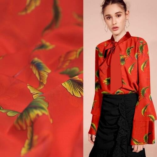 50x114cm 100% natural mulberry silk double joe fabric material 18mm soft womens clothing dress fabric wholesale silk cloth