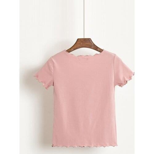 Женские хлопковые футболки ABRINI China At AliExpress