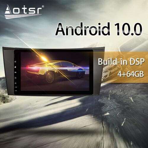 For Mercedes Benz E-Class W211/CLS W219/G-Class W463 Car Multimedia Radio Player Android 10 DSP 8“ IPS screen GPS Nav head unit